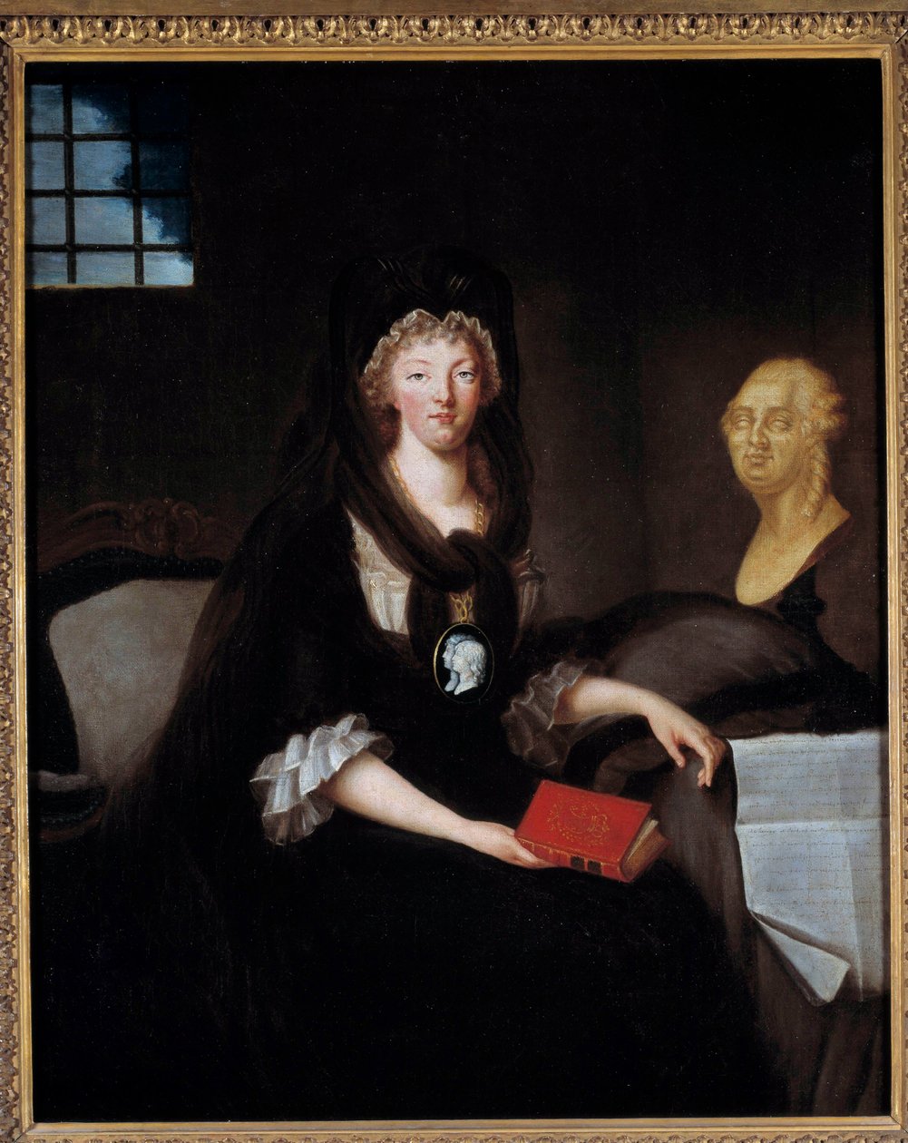 Tapınak Hapishanesinde büyük yas tutan Marie Antoinette