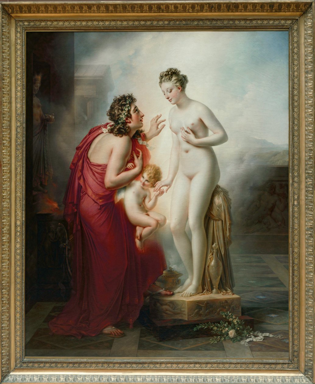 Pygmalion ve Galatee ... by Anne Louis Girodet de Roucy-Trioson