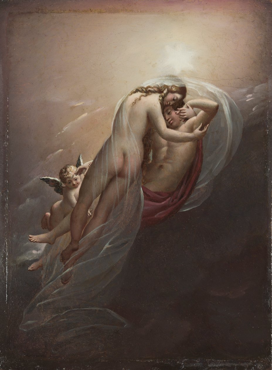 Aurora ve Cephalus by Anne Louis Girodet de Roucy Trioson