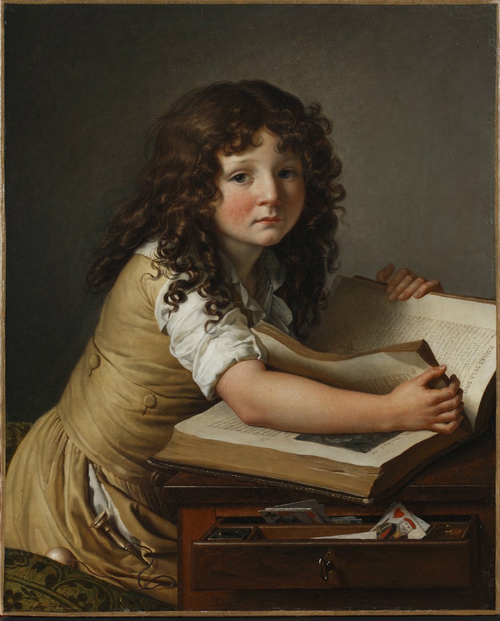 Bir kitapla Benoît Agnès Trioson. by Anne Louis Girodet de Roucy Trioson