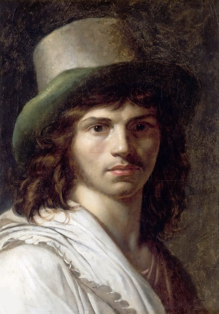 Otoportre, 1795. by Anne Louis Girodet de Roucy Trioson