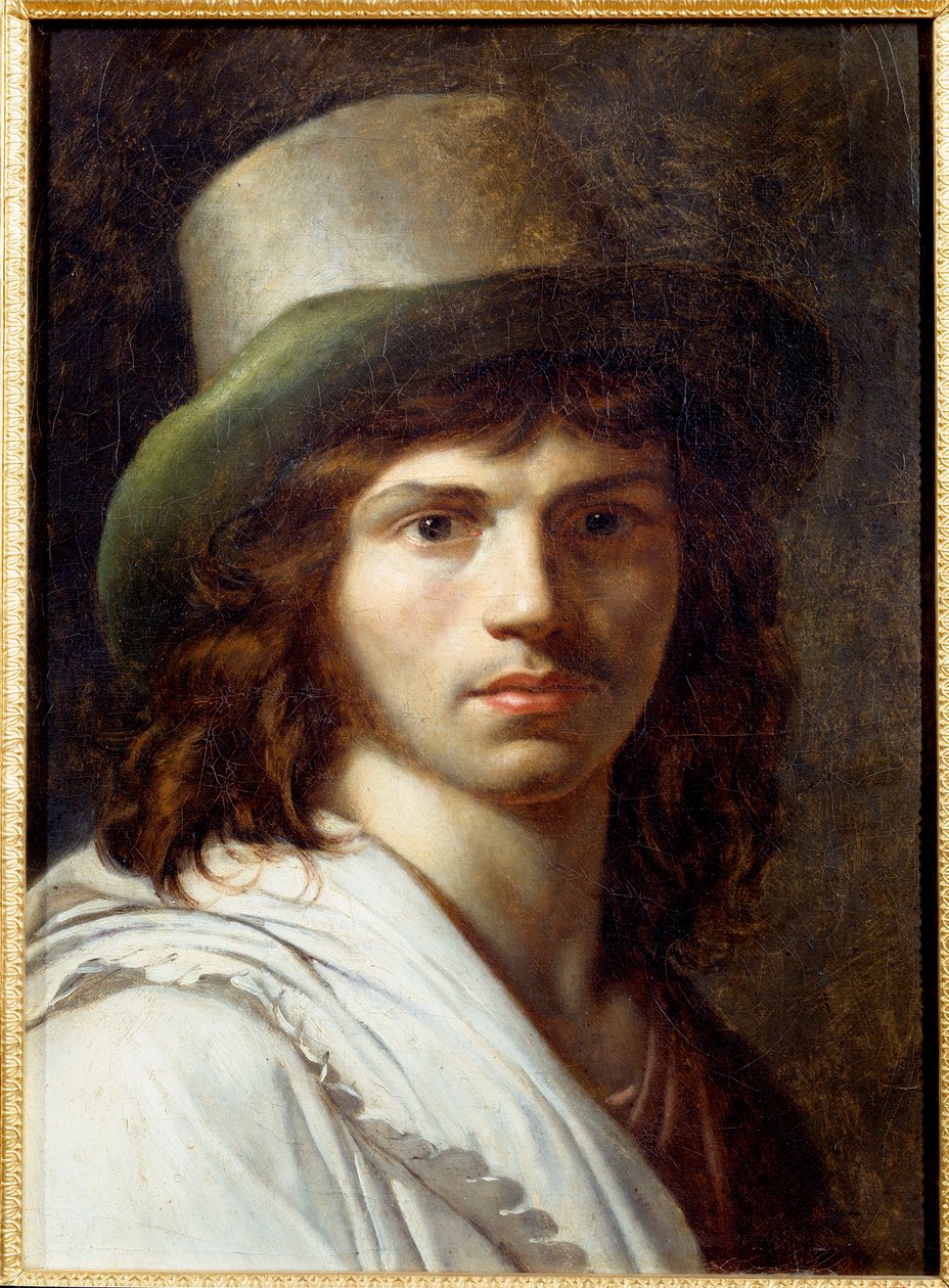 Anne Louis Girodet de Roucy-Trioson tarafından yapılan Otoportre Tablo by Anne Louis Girodet de Roucy Trioson