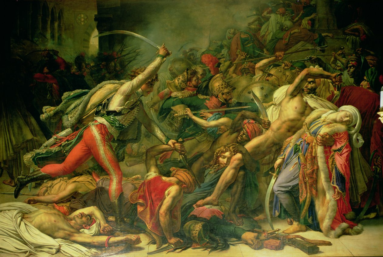 Kahire İsyanı, 21 Ekim 1798, 1810 by Anne Louis Girodet de Roucy Trioson