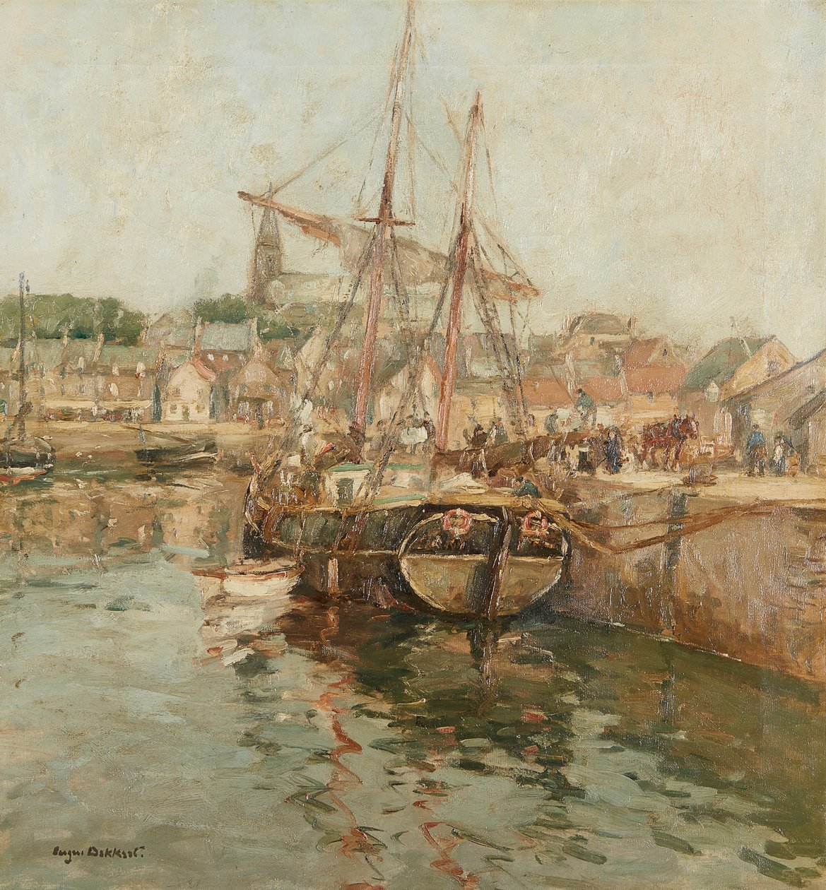 Meyve Tabağı (gemide yağ) by Anne Redpath