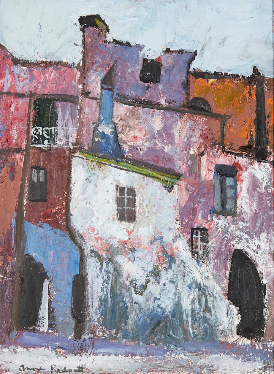 Akdeniz Köyü (gemide petrol) by Anne Redpath