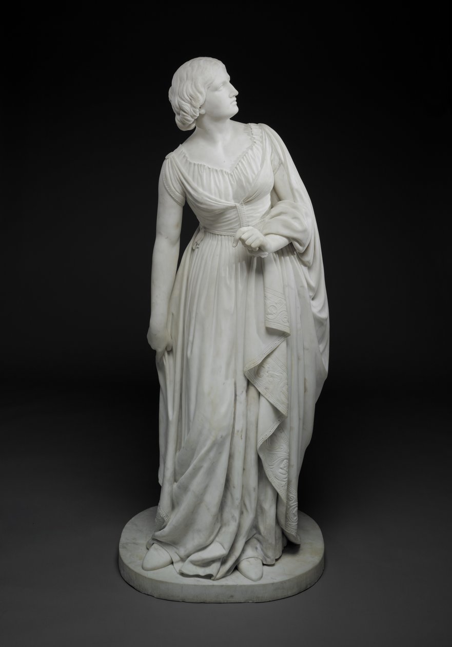 Lady Godiva, c.1861-1864 (mermer) by Anne Whitney