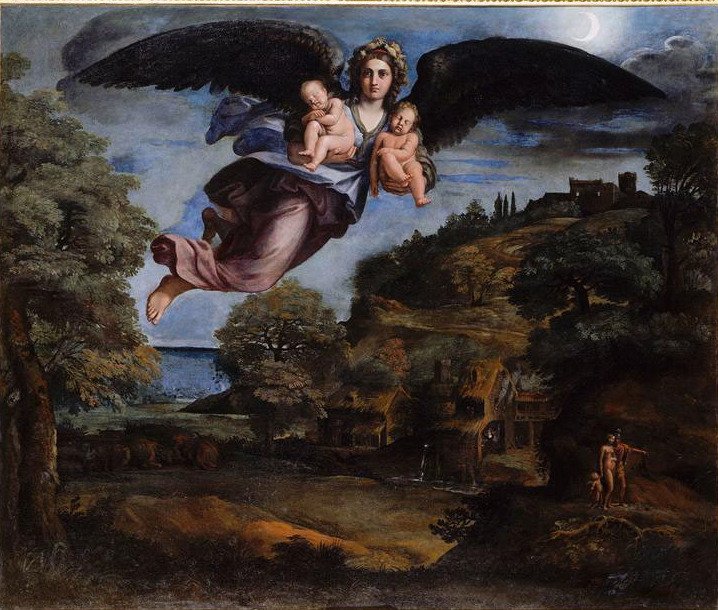 Gecenin Alegorisi by Annibale Carracci