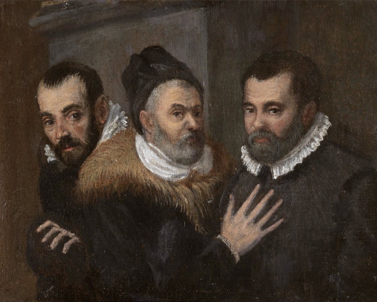 Annibale, Ludovico ve Agostino Carracci by Annibale Carracci