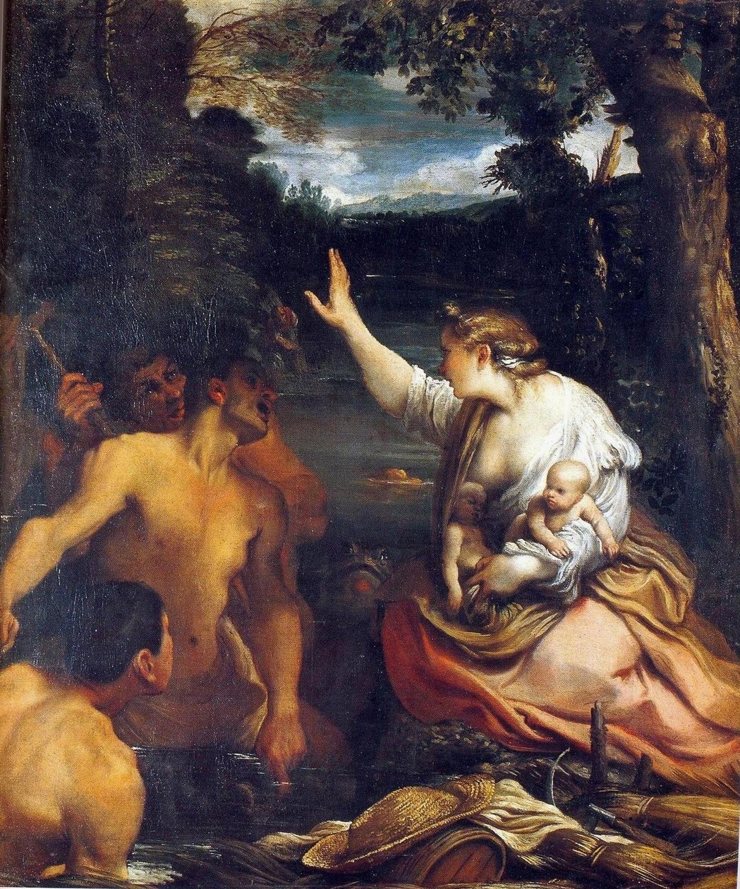 latona by Annibale Carracci