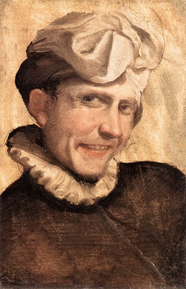 gülen adam by Annibale Carracci