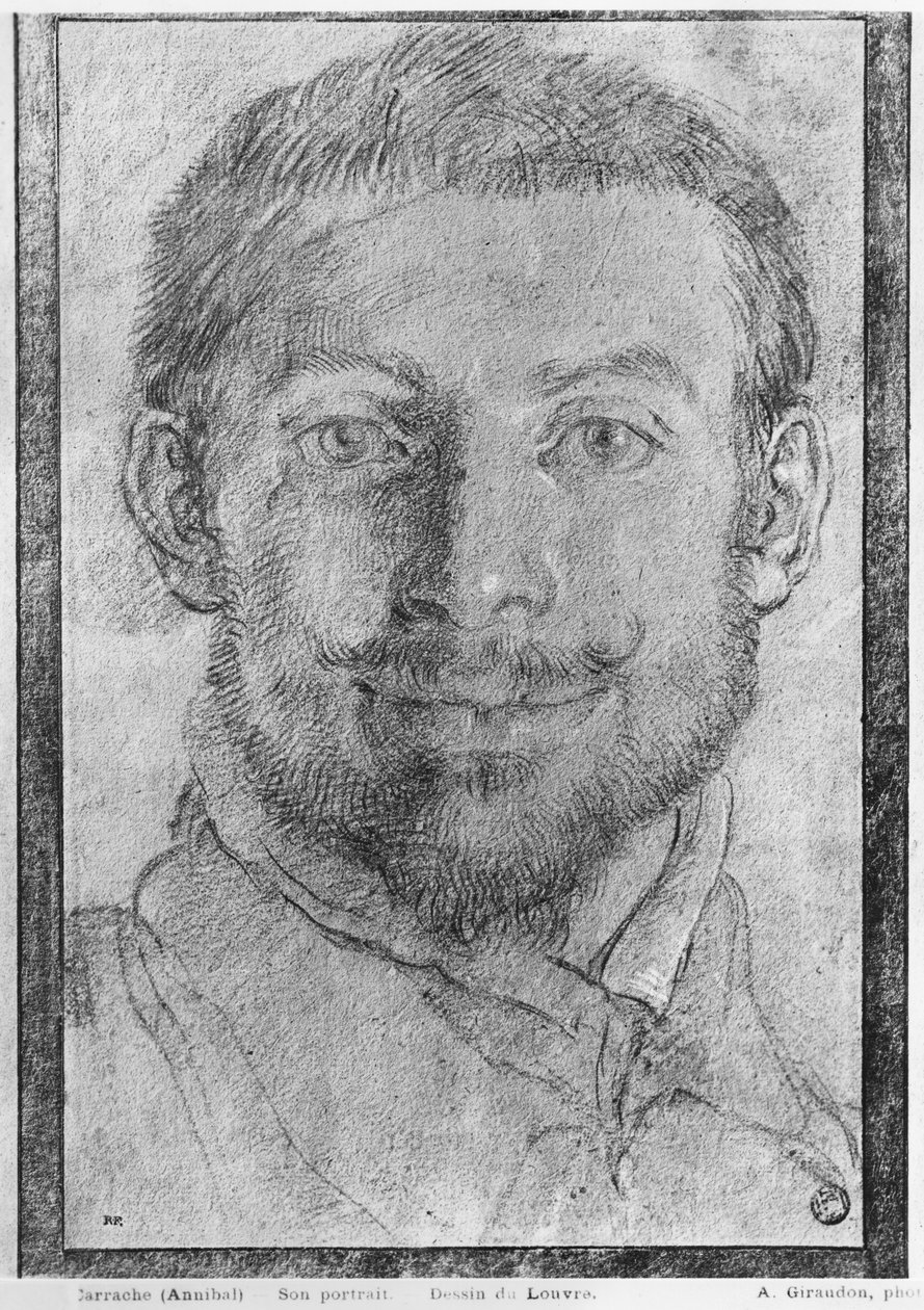 kendi portre by Annibale Carracci