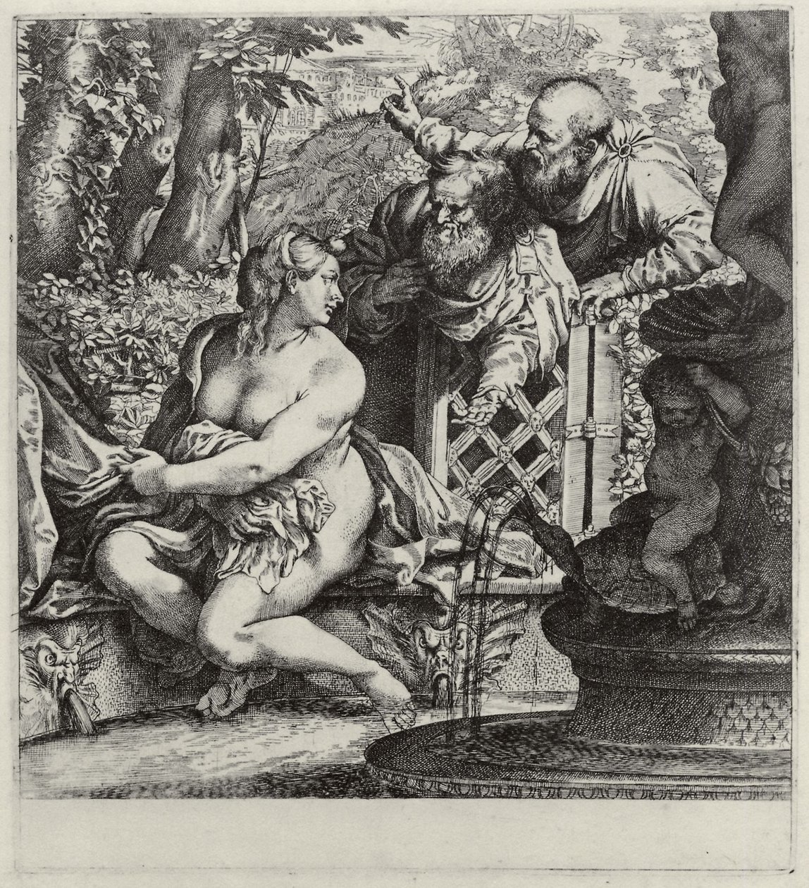 Susanna ve Yaşlılar by Annibale Carracci