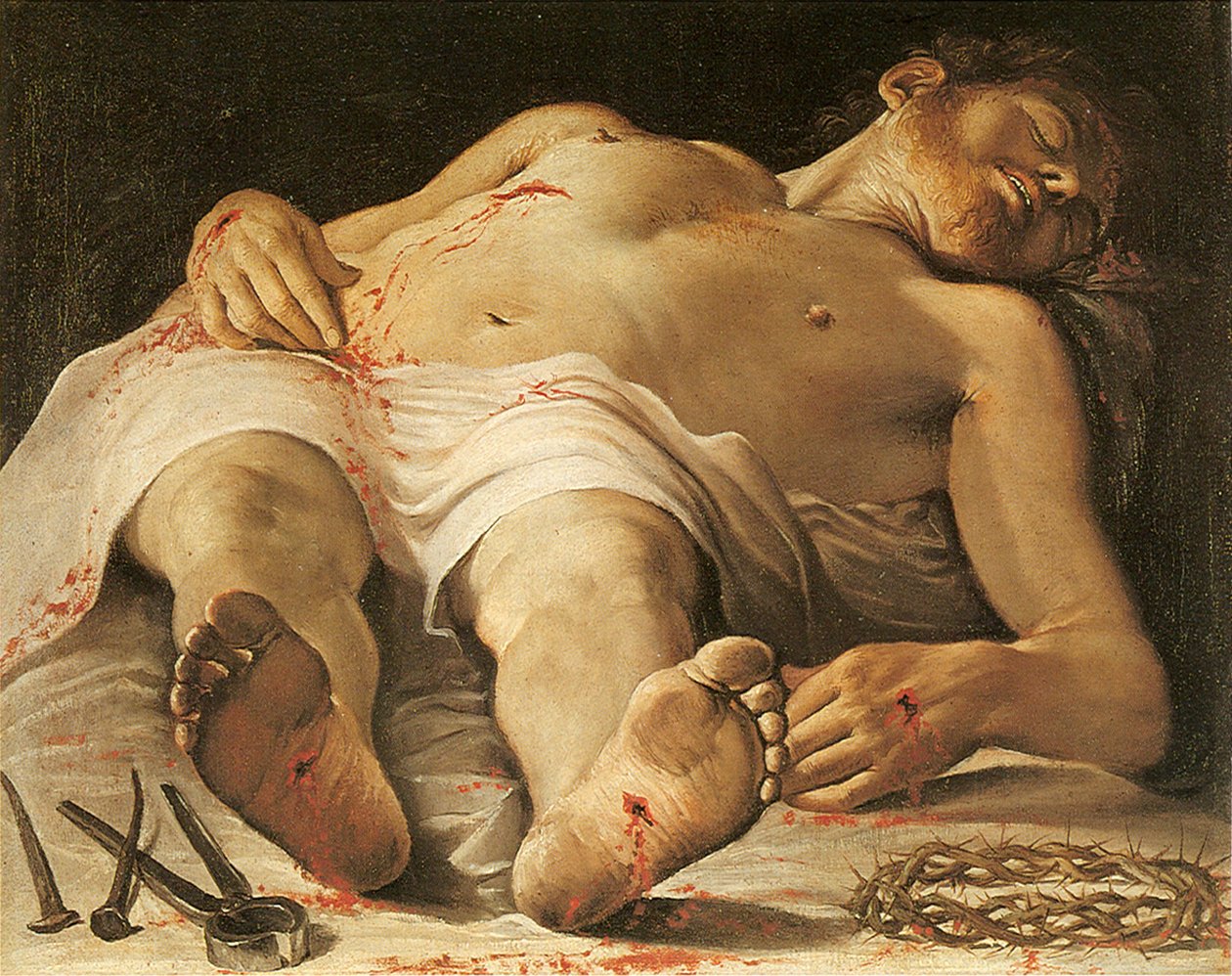 Ölü İsa by Annibale Carracci