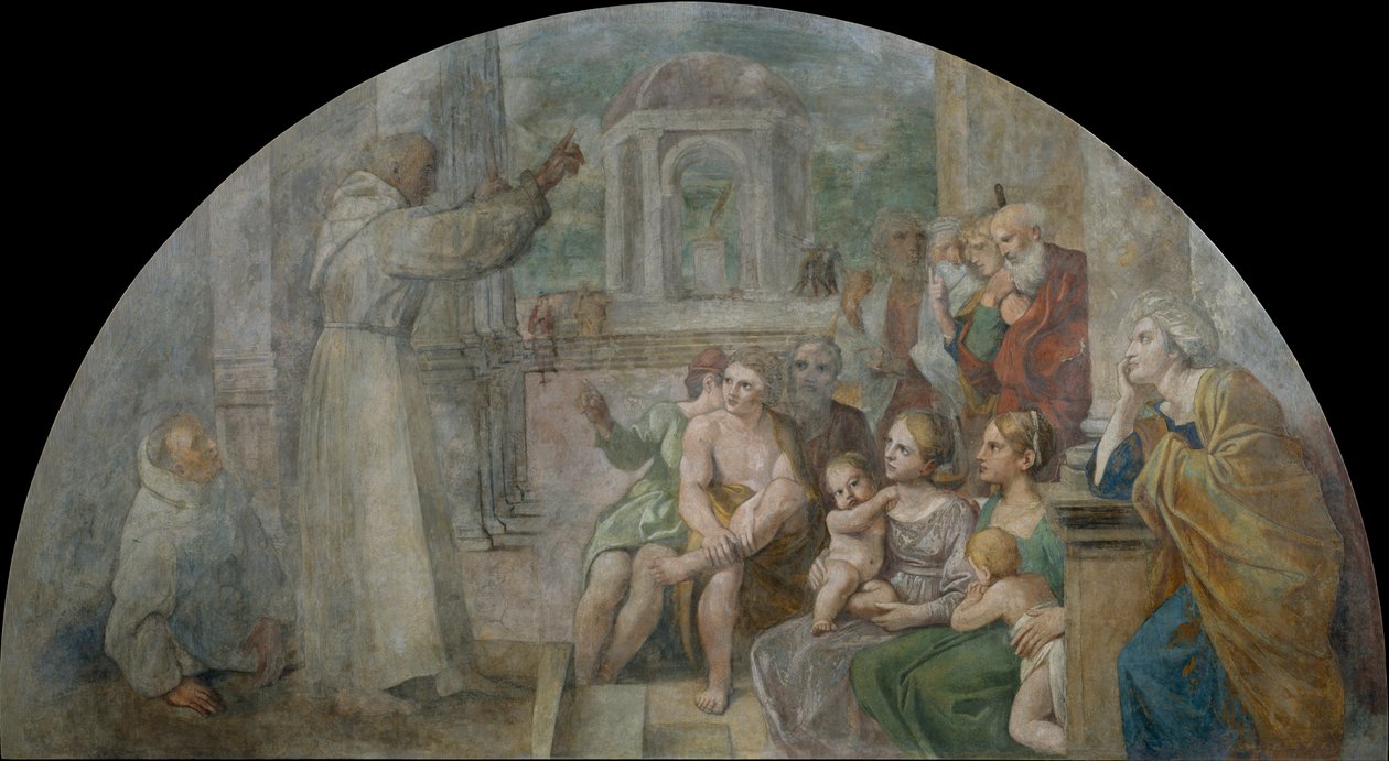 Aziz Didacus Vaazı by Annibale Carracci