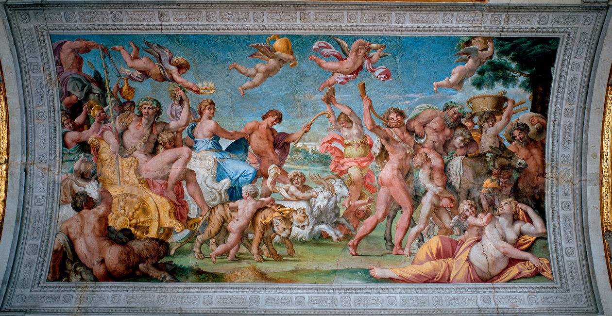 Bacchus (Dionysos, Bacco) tankıyla Hindistan