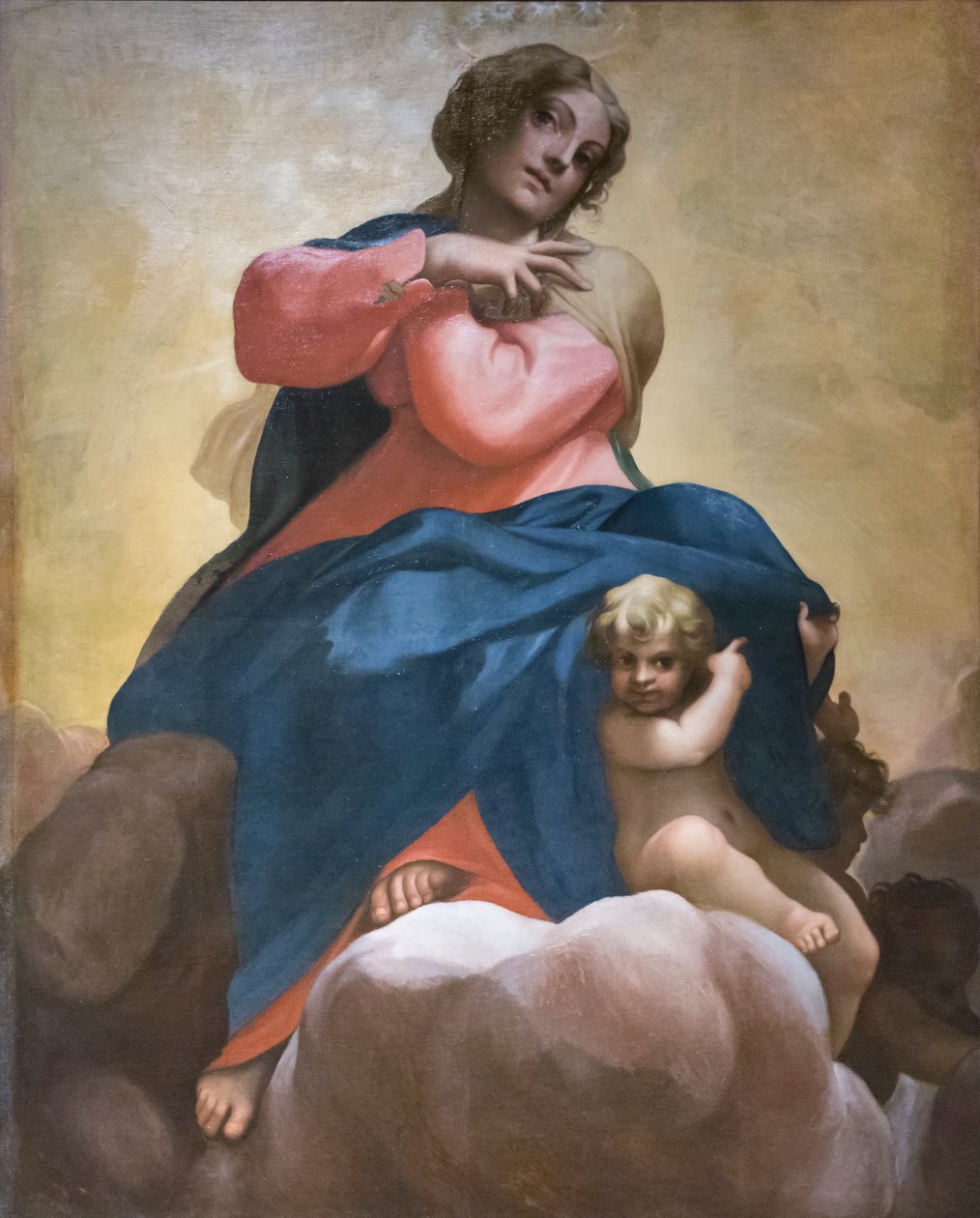 Bakire'nin taç giyme töreni by Annibale Carracci