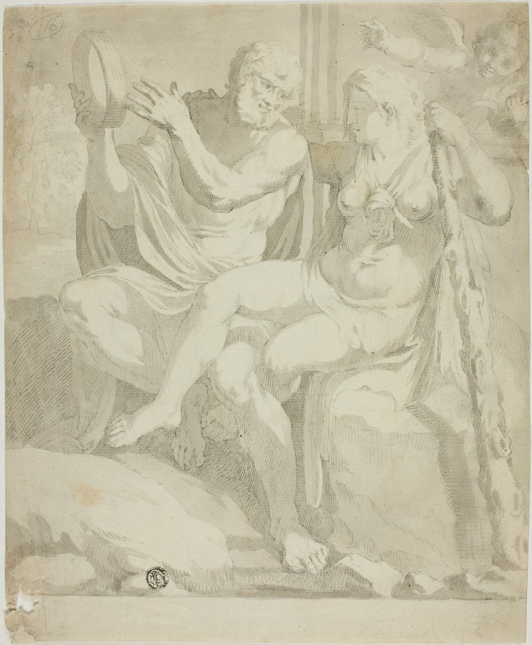 Herkül ve Iole by Annibale Carracci