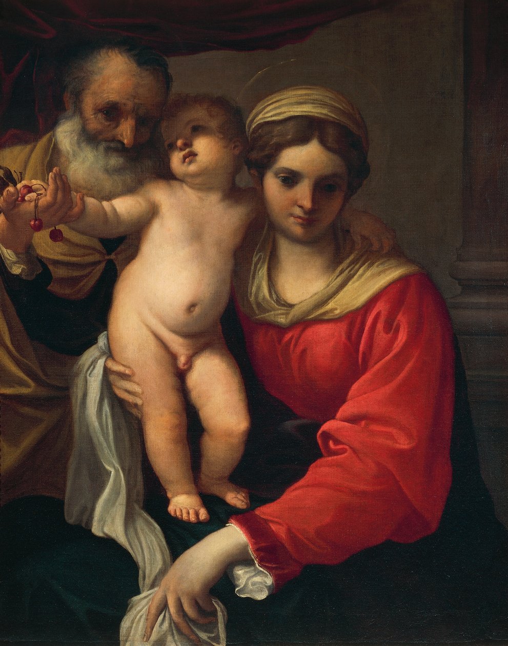 Kutsal Aile veya Kirazların Madonna