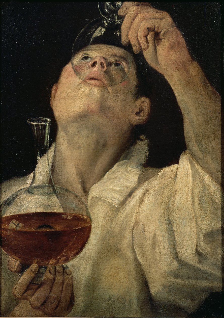 İçen Bir Adamın Portresi, c.1581-4 by Annibale Carracci