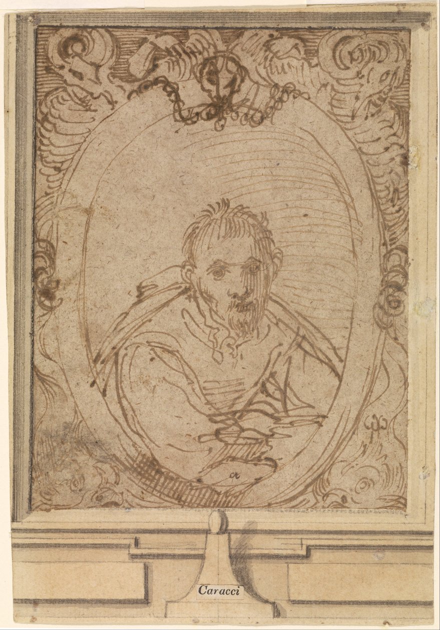 Otoportre by Annibale Carracci