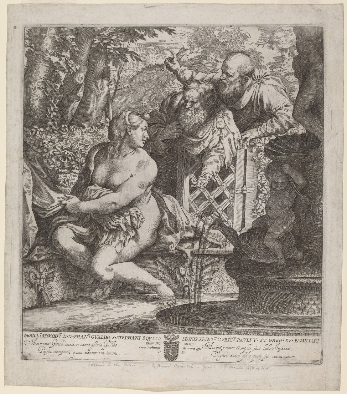 Susanna ve Yaşlılar by Annibale Carracci