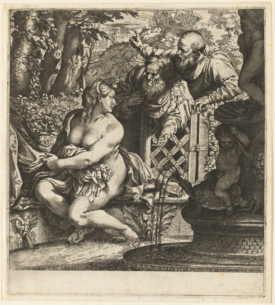 Susanna ve Yaşlılar by Annibale Carracci