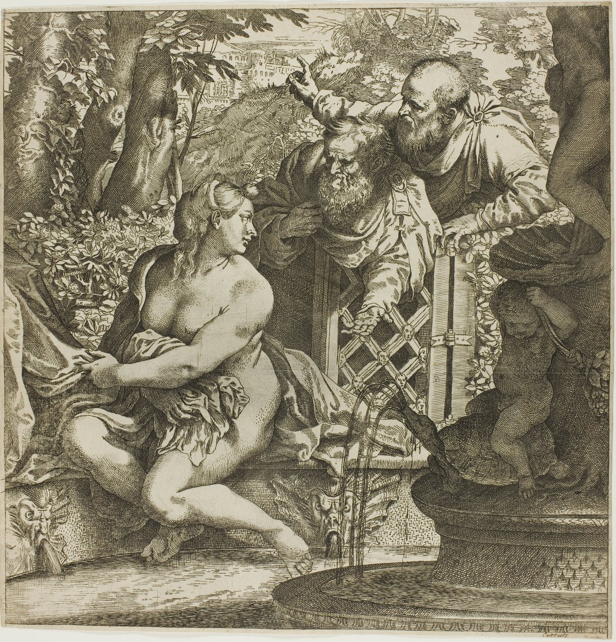 Susanna ve Yaşlılar by Annibale Carracci