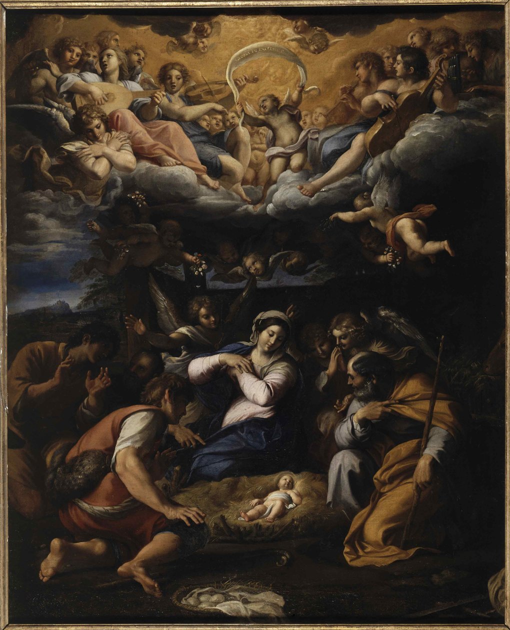 Çobanların Tapınması, M.Ö. 1597. by Annibale Carracci