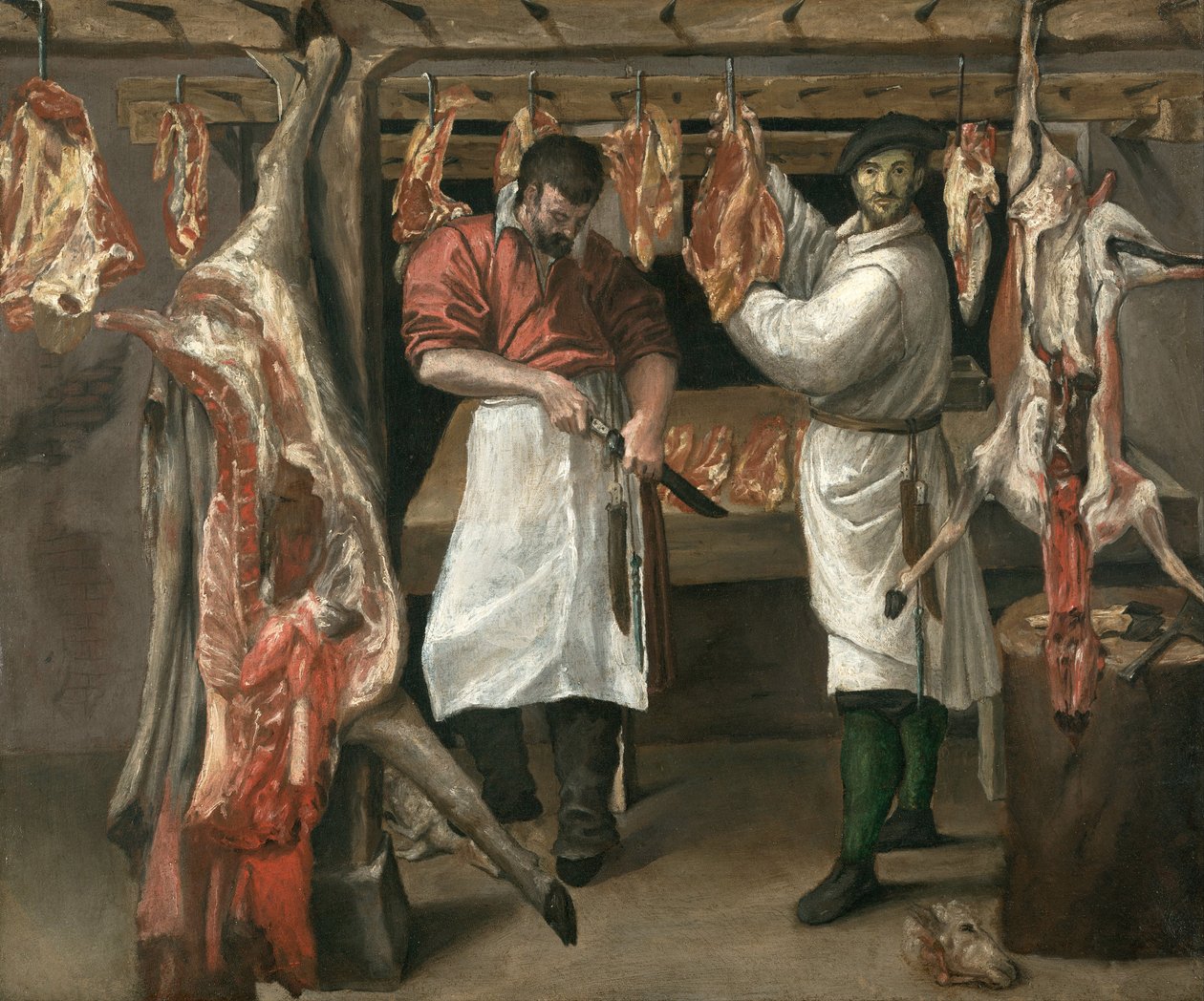 Kasap Dükkanı by Annibale Carracci