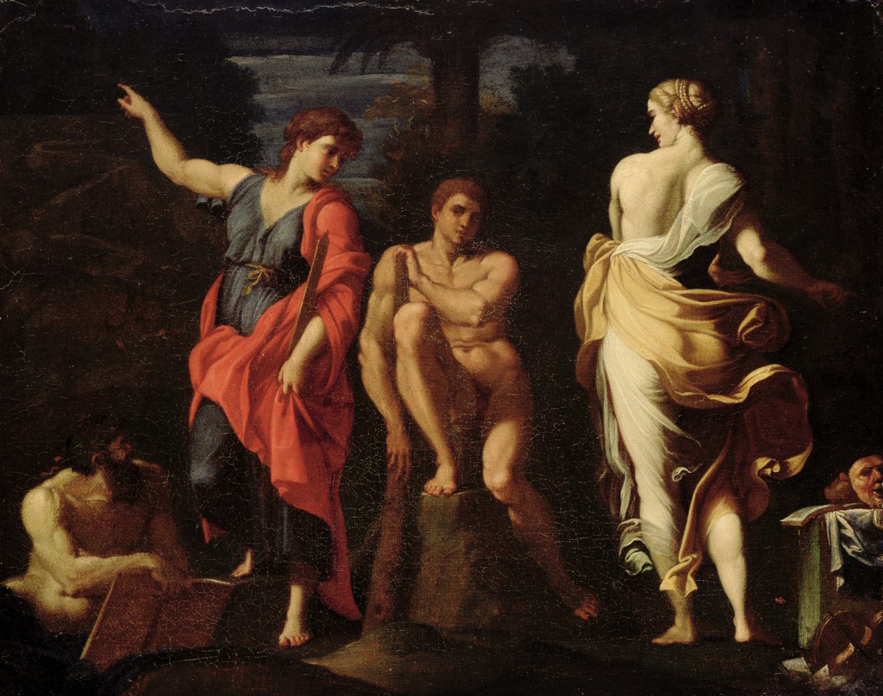 Herkül kavşakta by Annibale Copy Carracci