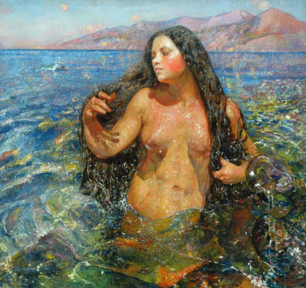 okyanus by Annie Louisa Swynnerton