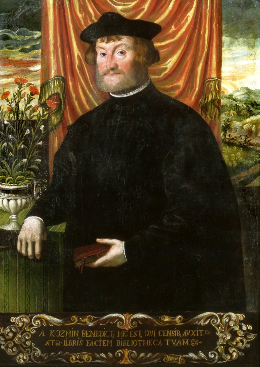 Koźmin ait Benedykt Koźmińczyk portresi by Anonymous