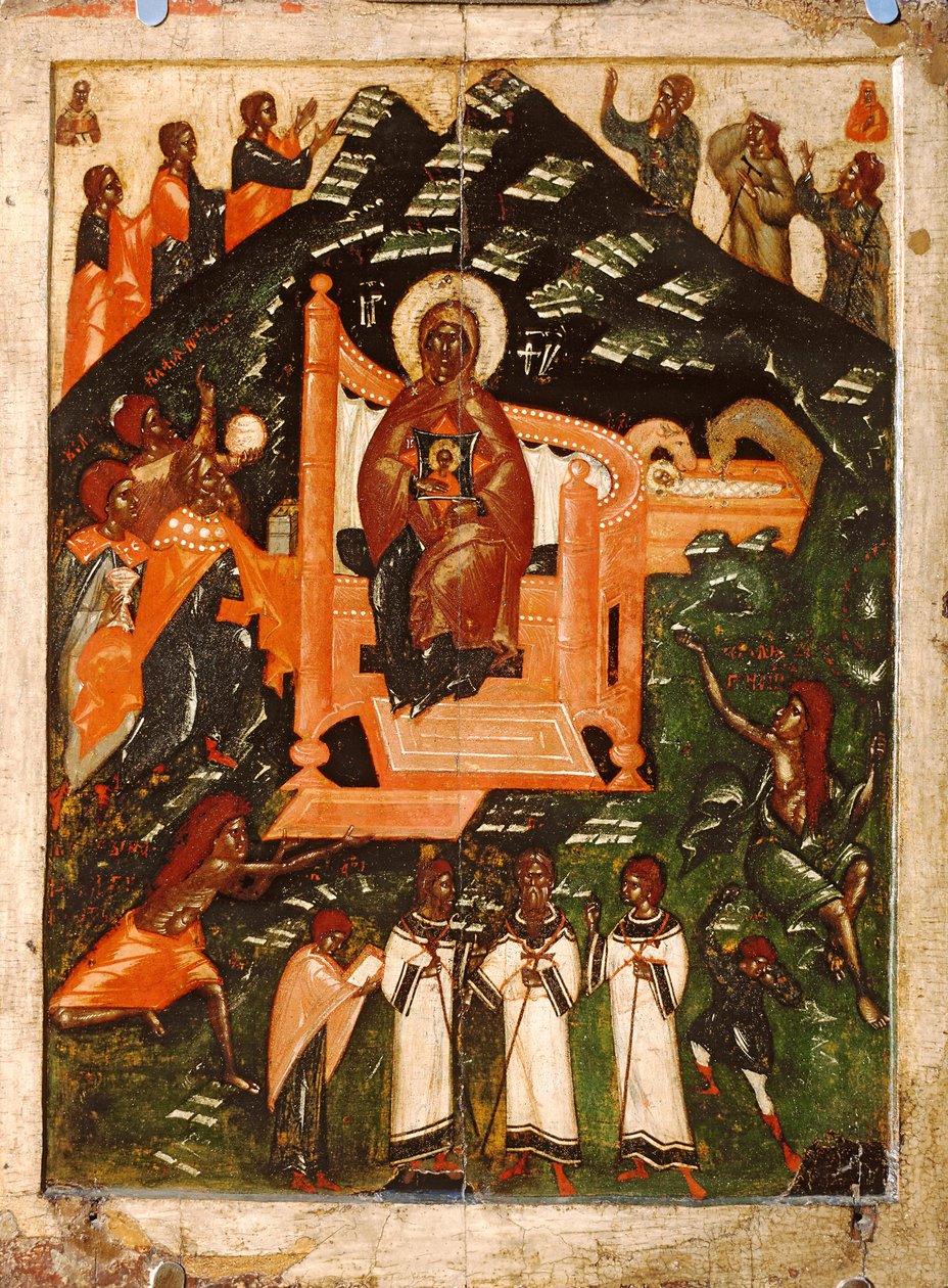 Bilinmeyen ikon ressamı, XIV - XV yüzyılın başları by Anonymous Russian icon painter