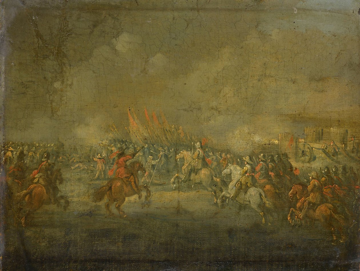 Bir Süvari Çatışması by Anonymous