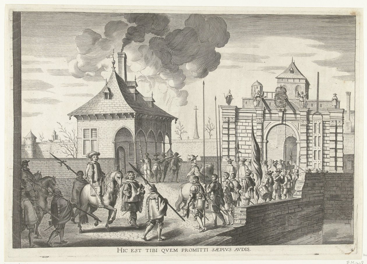 Aankomst bij de Brugse Poort van Gent; intocht van Ferdinand te Gent, 1635 (nr. 4) Sıklıkla duyduğunuz bu (nesnedeki başlık) Brugenis