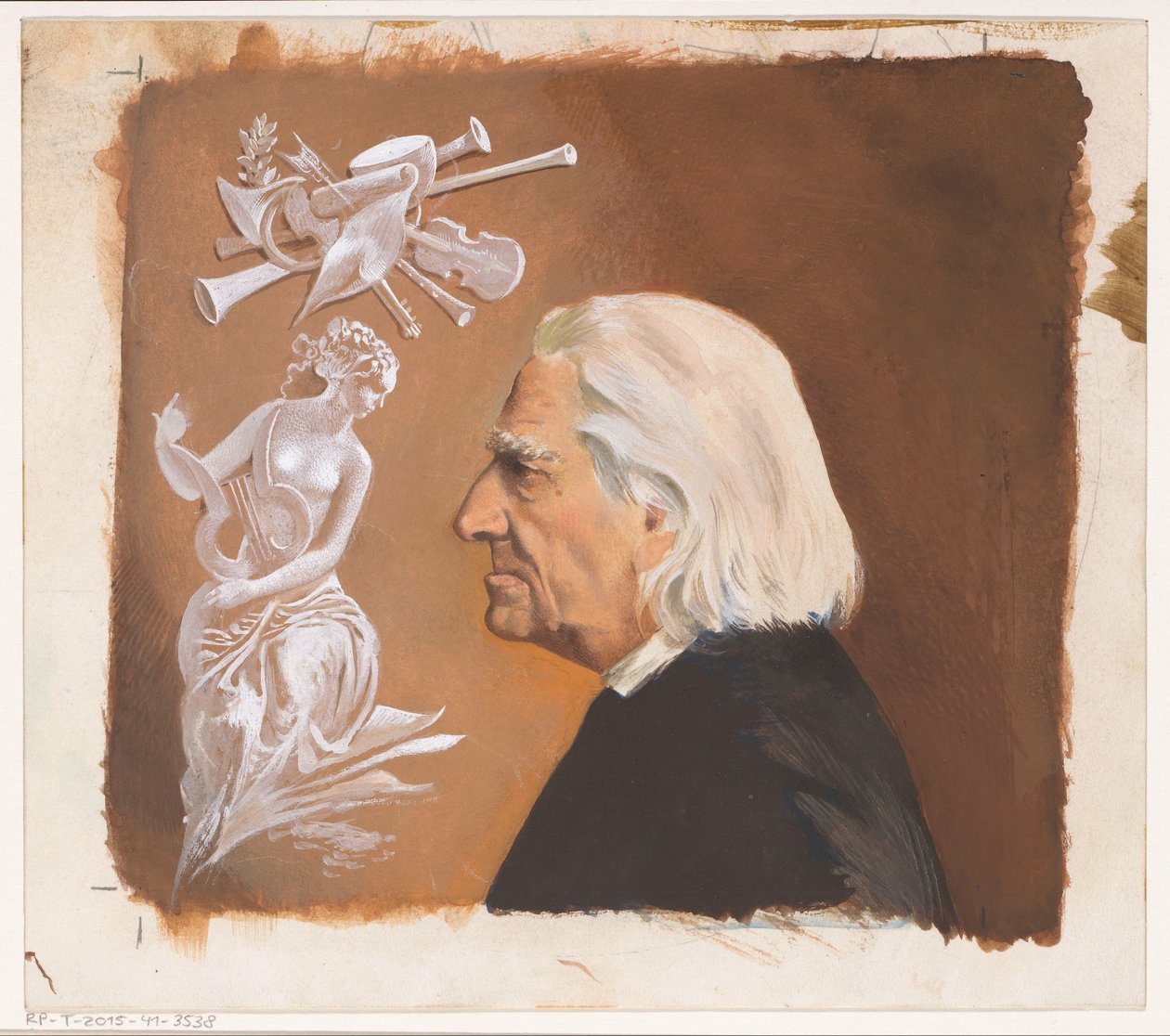 Bant tasarımı: Jean Rousselot, Frans Liszt. Büyük Bir Bestecinin Hayatı, c. 1961 by Anonymous
