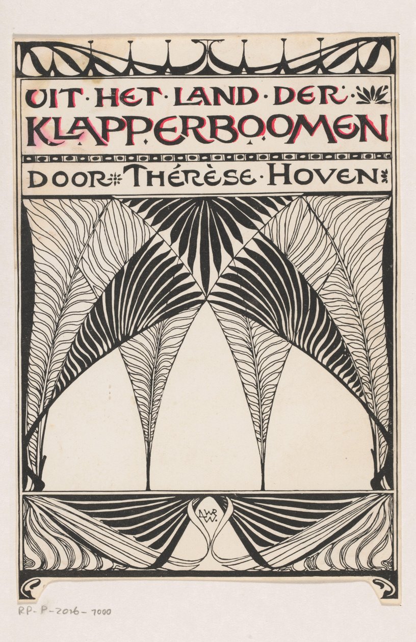Bant tasarımı: Thérèse Hoven, Hindistan cevizi ağaçlarının diyarından, 1897 by Anonymous