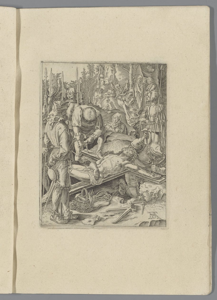 İsa çarmıha gerildi Küçük Tutku (dizi adı) Passio Christi Ab Alberto Durer Nurenburgensi Effigiata (dizi adı) by Anonymous