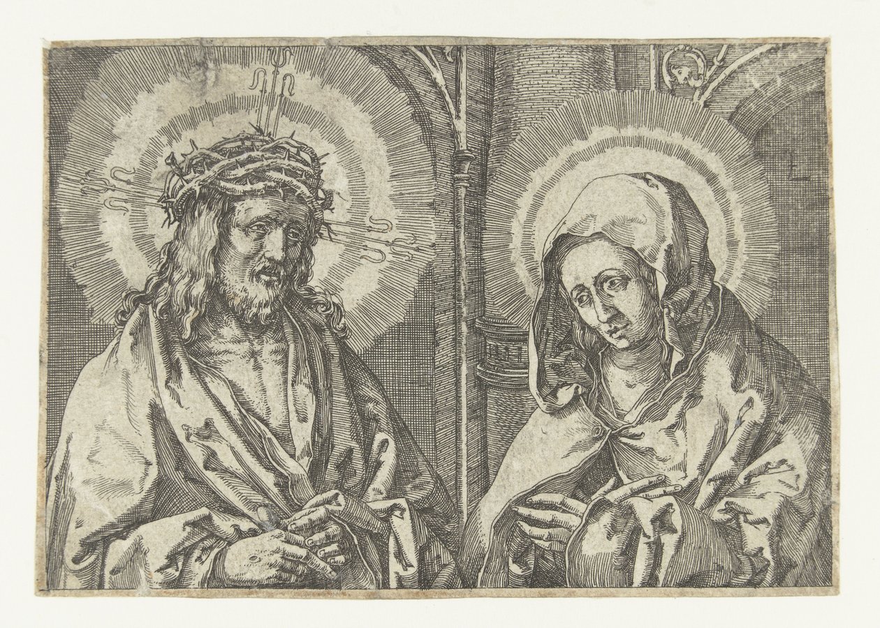 İsa ve Meryem by Anonymous