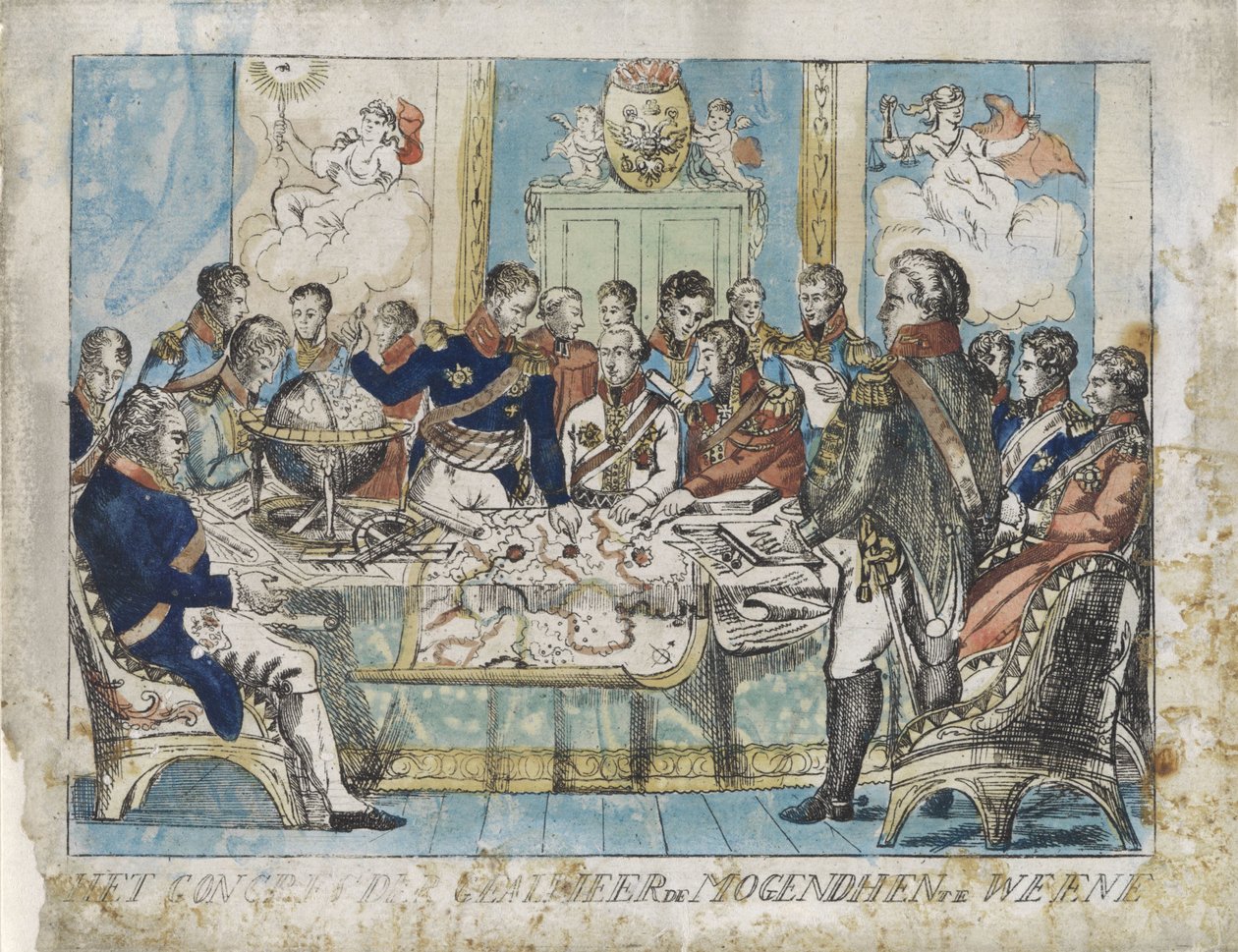 Viyana Kongresi, 1815 Müttefik Mogendhen