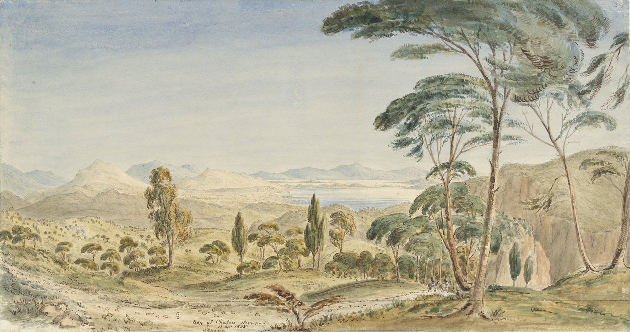 Chalcis körfezinde, Negroponte by Anonymous