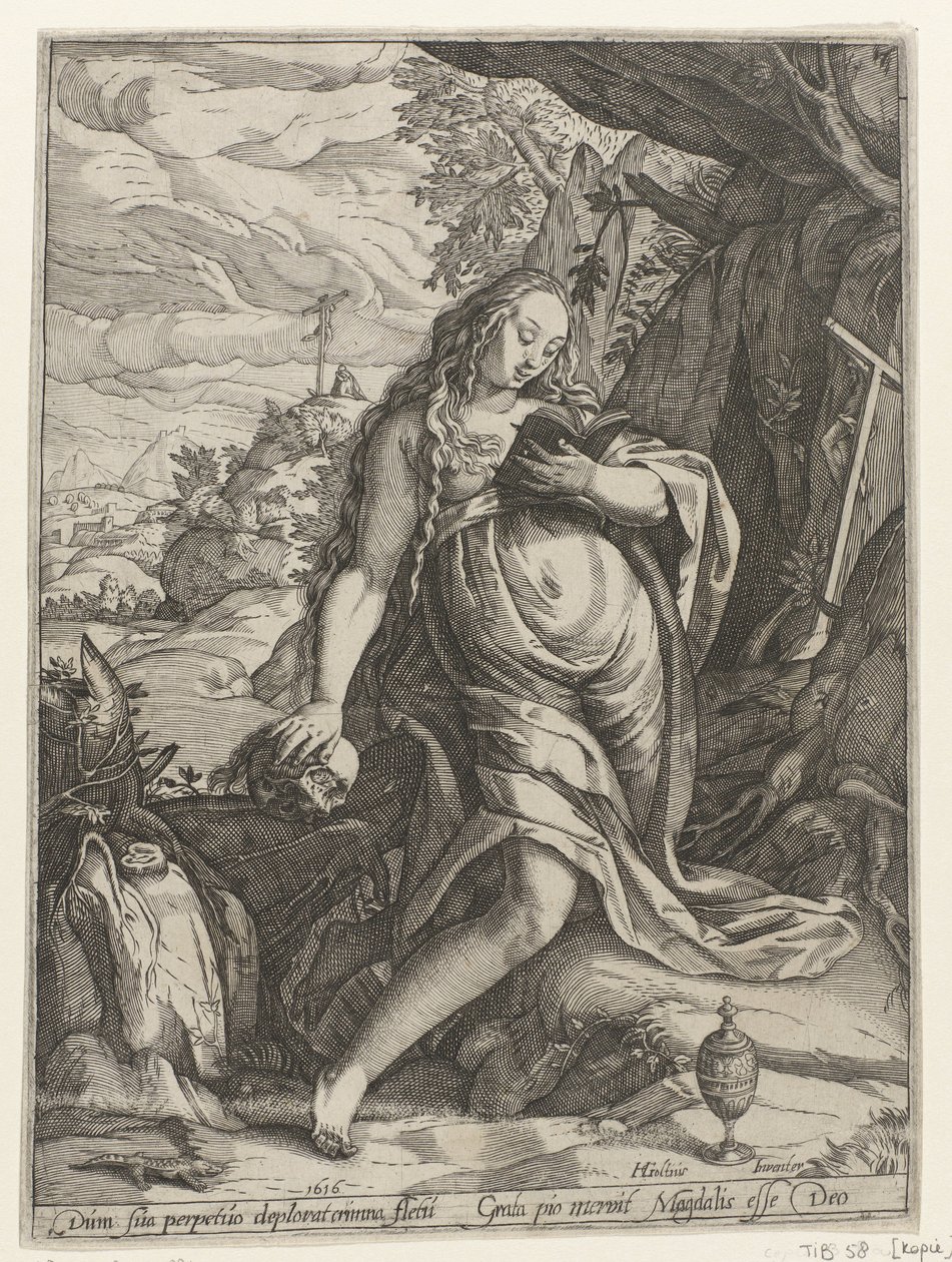 De boetvaardige Maria Magdalena by Anonymous