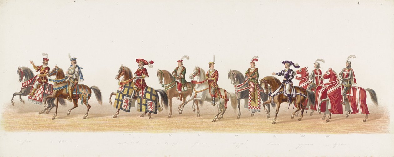 1873 Delft alayı (yedinci plaka) Delft Öğrenci Birliği üyeleri tarafından 8 Temmuz 1873