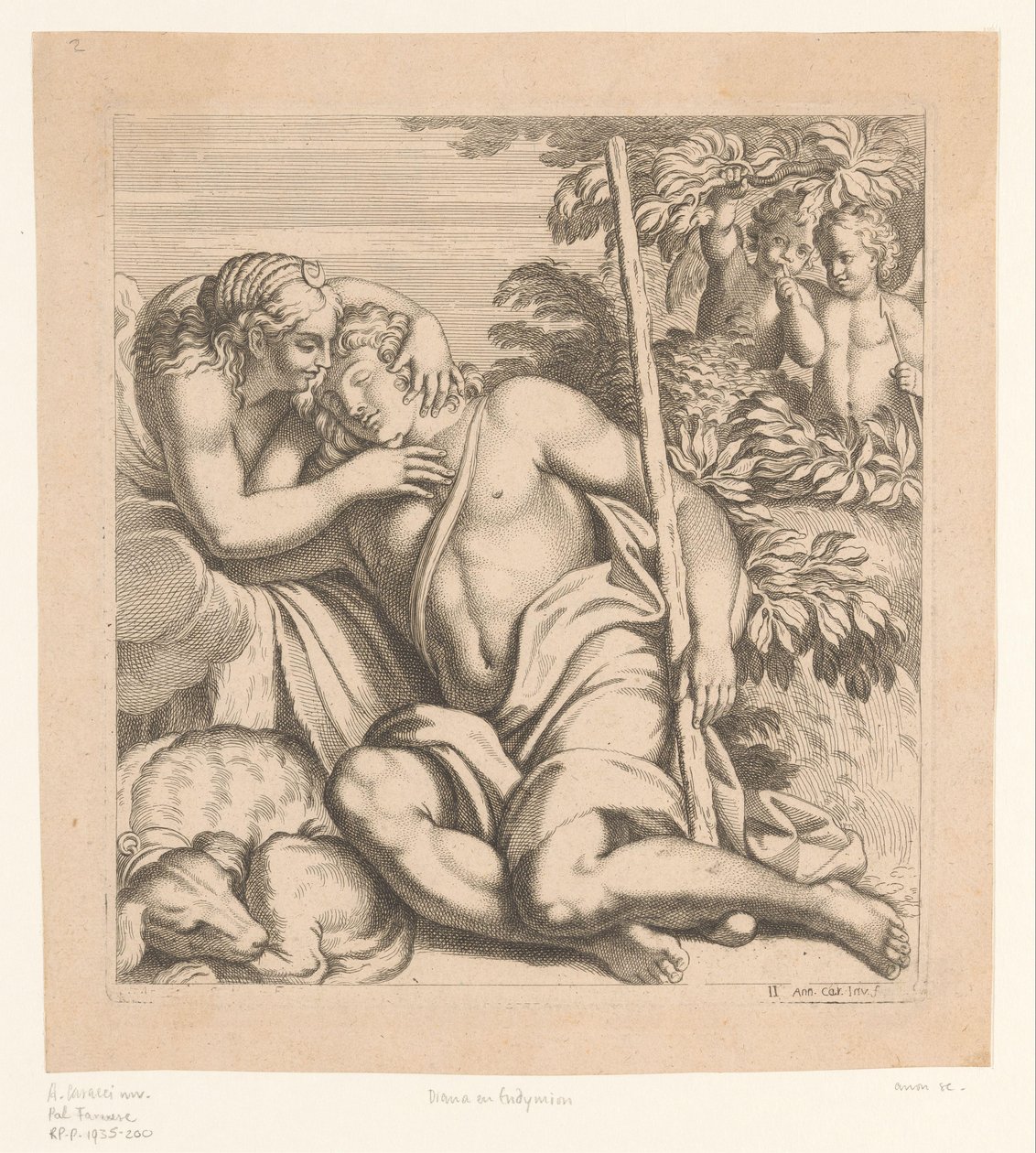 Diana ve Endymion Roma