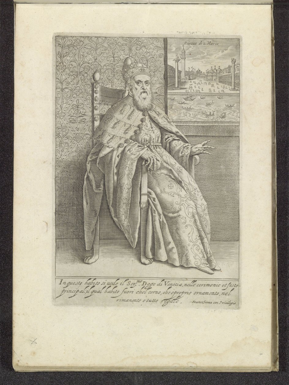 Doge van Venedik Sahneler uit het Venetiaanse leven (dizi adı) Habiti d