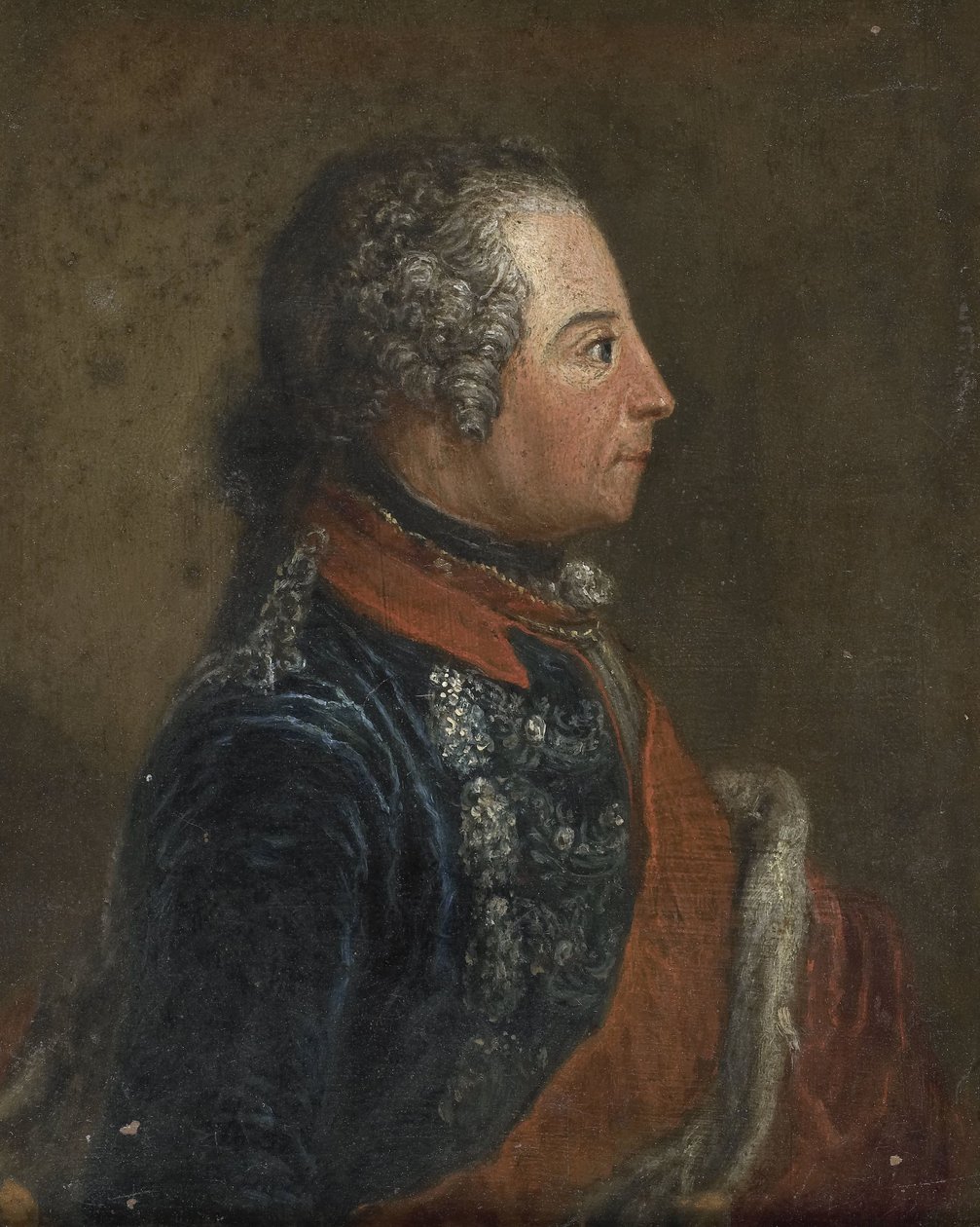 Büyük Frederick (1712-86), Prusya Kralı by Anonymous