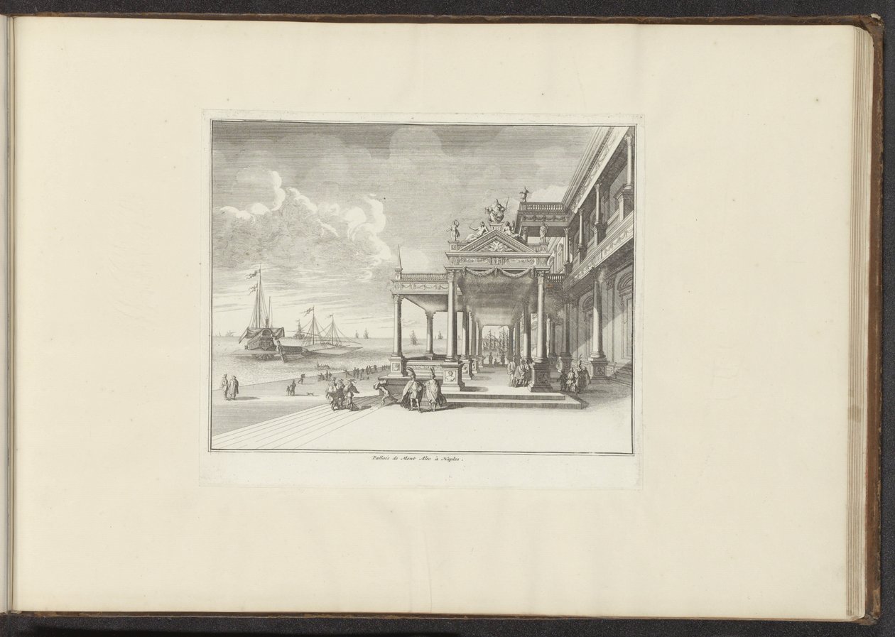 Napoli sahilinde Palazzo Montalto