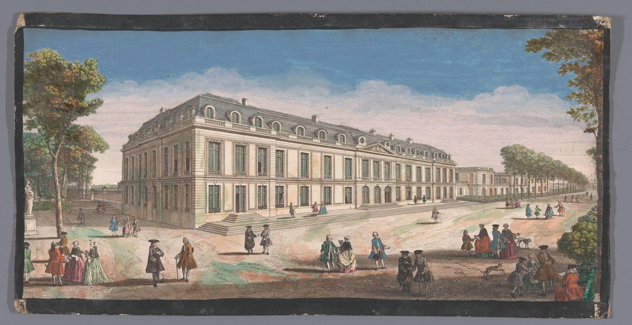 Bahçeden görülen Château de Choisy