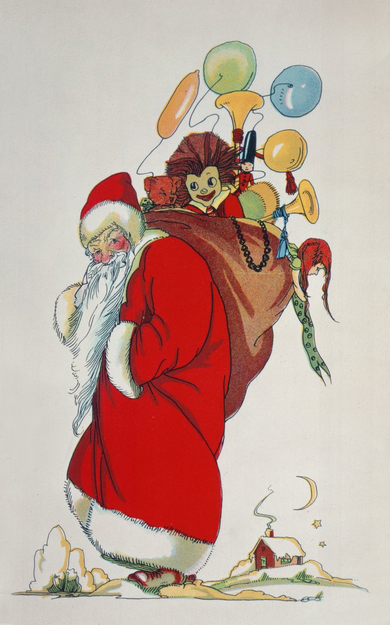 İşte Noel Baba Geliyor (kitap çizimi) by Anonymous