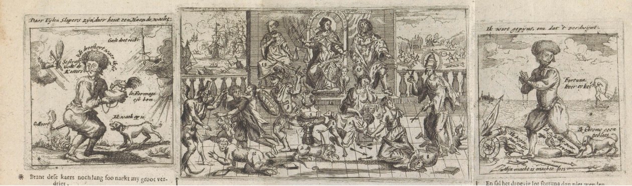 Hollanda trajedisi, 1673 Hollants daha gerçekçi tiyatro / Veu tragique d